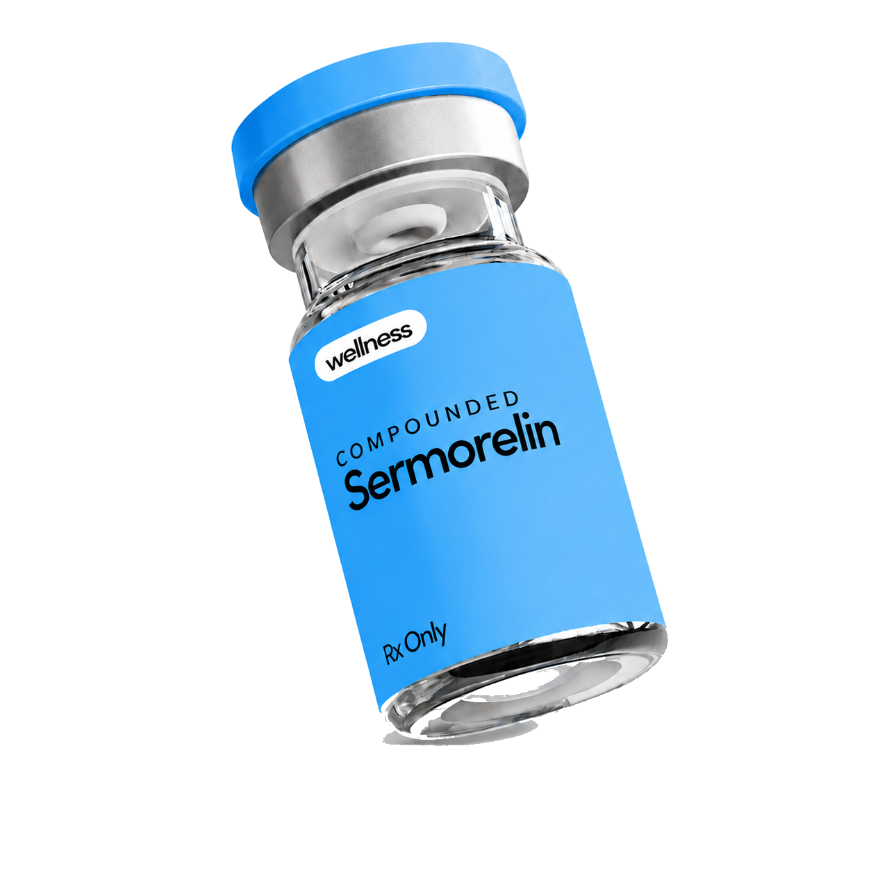 Compounded Sermorelin injection vial